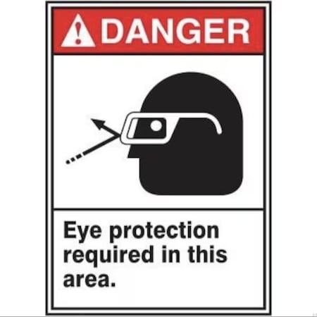 Accuform ANSI DANGER Safety Sign HIGH NOISE MRPE102XP MRPE102XP